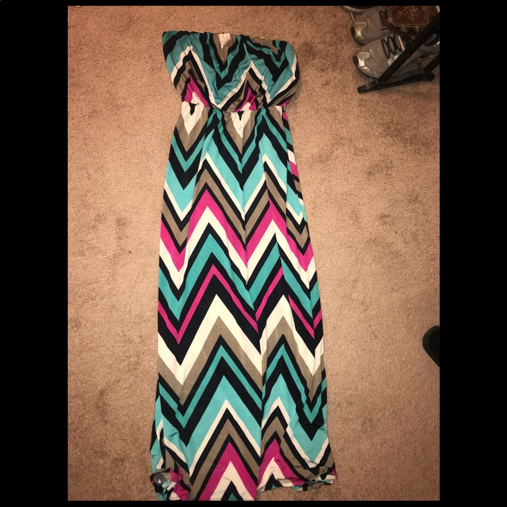 Multicolor maxi dress 3 for $15